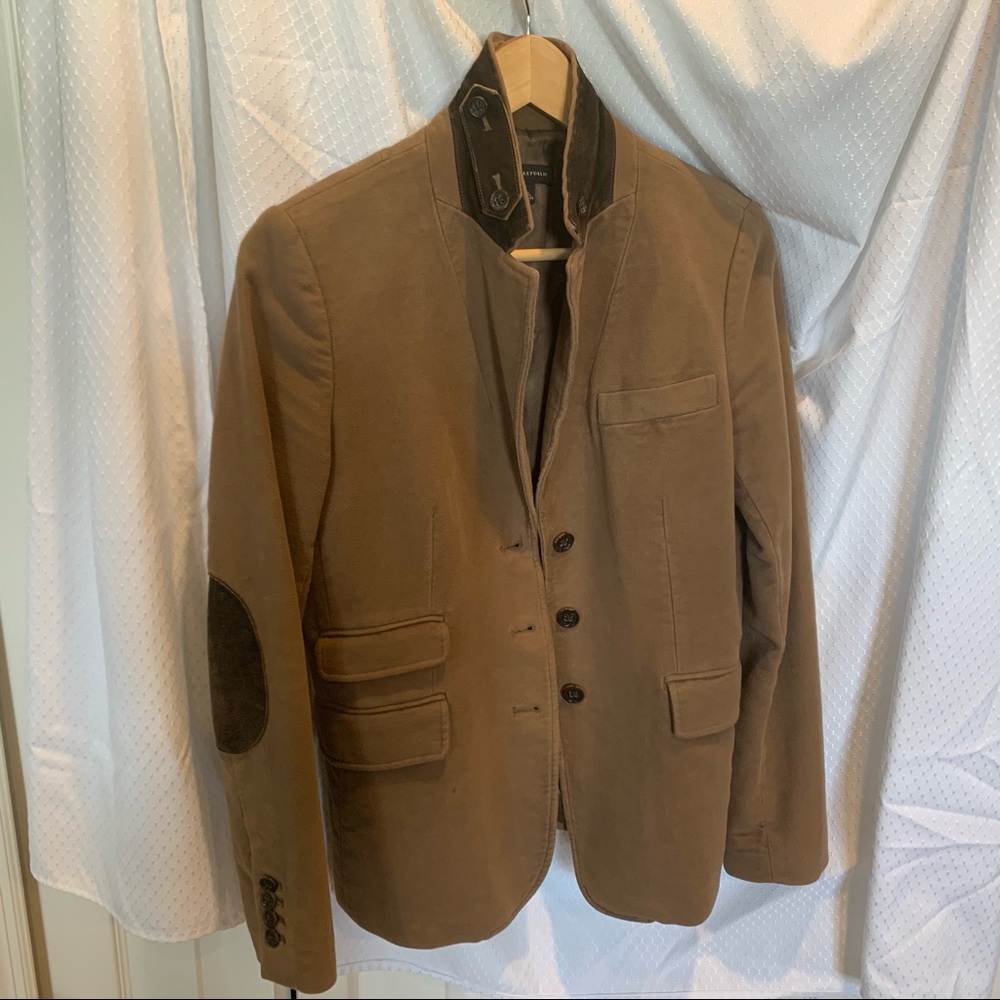 Banana Republic Tan Riding Blazer